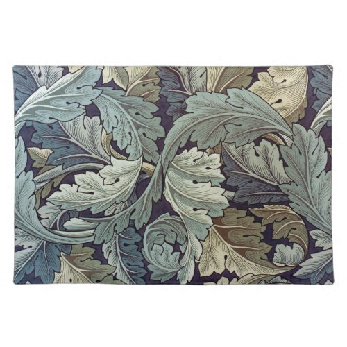 William Morris Acanthus Wallpaper Leaves Placemat