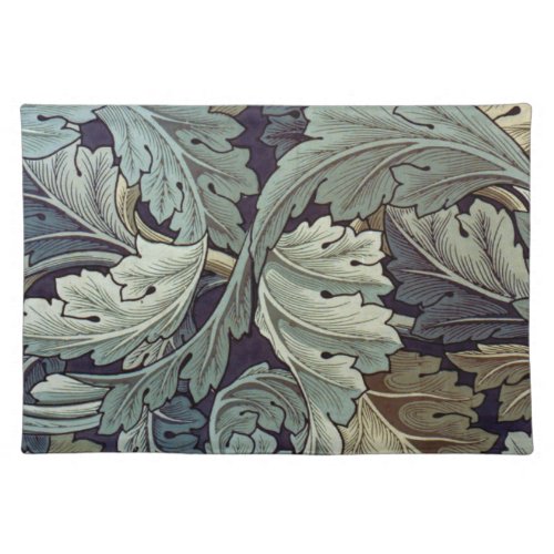 William Morris Acanthus Wallpaper Leaves Placemat