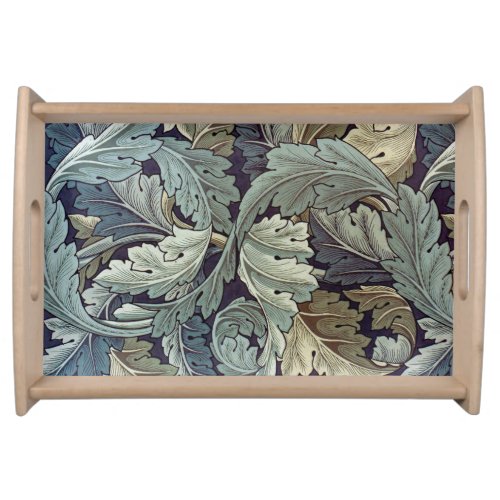 William Morris Acanthus Wallpaper Leaves Serving Tray