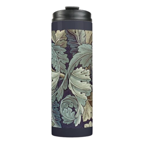 William Morris Acanthus Wallpaper Leaves Thermal Tumbler