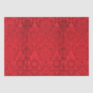 William Morris acorn embossed silk velvet pattern Tissue Paper