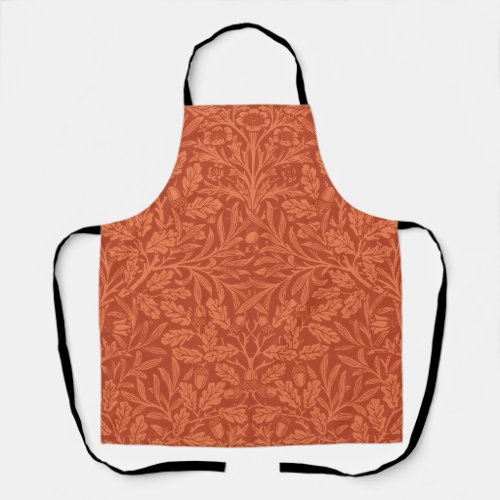 William Morris Acorn Wallpaper Nature Design Apron