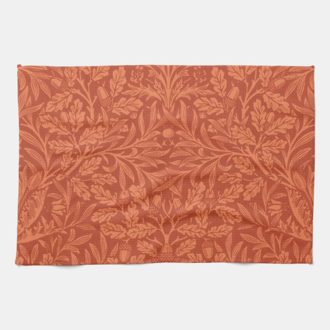 William Morris Acorn Wallpaper Nature Design Kitchen Towel (Horizontal)