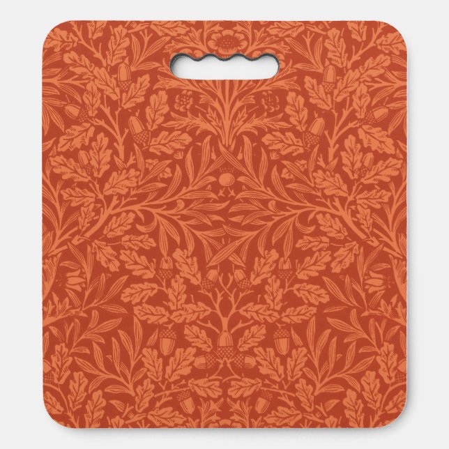 William Morris Acorn Wallpaper Nature Design Seat Cushion (Front Vertical)