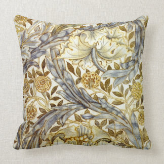 William Morris African Marigold Throw Pillow