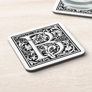 William Morris Alphabet “B” Beverage Coaster