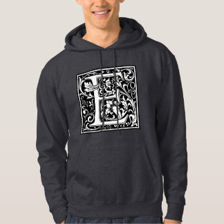 William Morris Alphabet “E” Hoodie