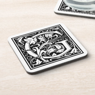 William Morris Alphabet “G” Drink Coaster