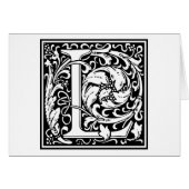 William Morris Alphabet “L” (Front Horizontal)