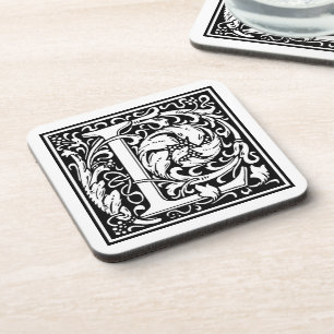 William Morris Alphabet “L” Coaster