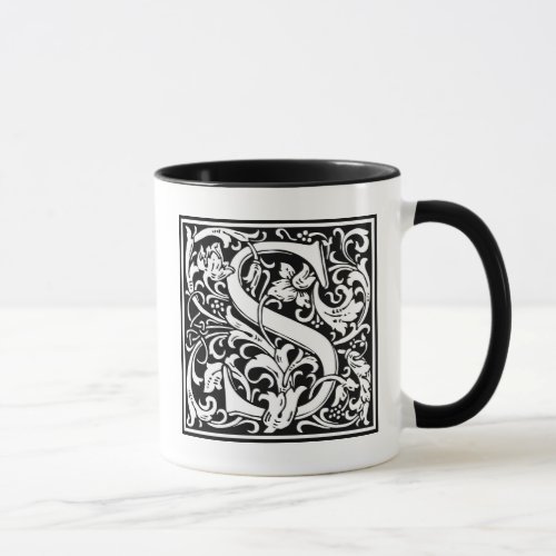 William Morris Alphabet S Mug