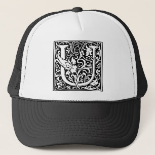 William Morris Alphabet “U” Trucker Hat
