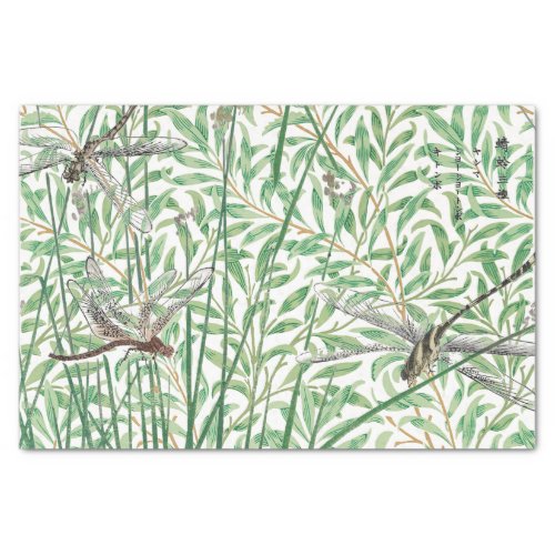 WILLIAM MORRIS AND DRAGONFLIES Tissue Paper