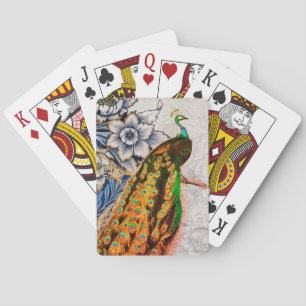 William Morris AND PEACOCK Bicycle Playing Cards