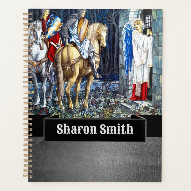  William Morris Angel Art Personalized Planner (Front)