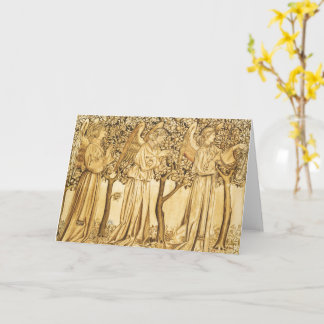 William Morris ANGELS AND TREE Greeting Card
