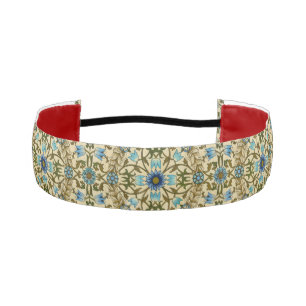 William Morris Antique 1873 Vine & Floral Pattern Athletic Headband