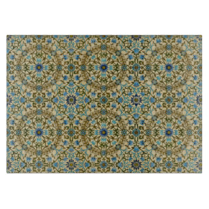 William Morris Antique 1873 Vine & Floral Pattern Cutting Board