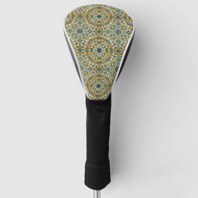 William Morris Antique 1873 Vine & Floral Pattern Golf Head Cover (Front)