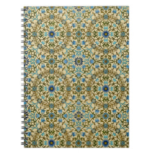William Morris Antique 1873 Vine & Floral Pattern Notebook