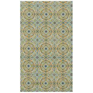 William Morris Antique 1873 Vine & Floral Pattern Tablecloth