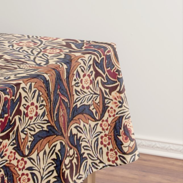 William Morris Antique Pomegranate Pattern Tablecloth (In Situ)