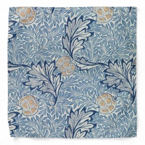 William Morris Apple Flower Floral Design Bandana