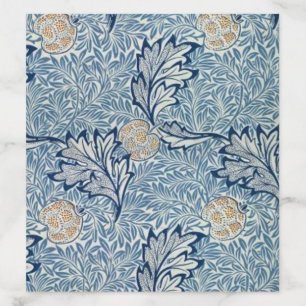 William Morris Apple Flower Floral Design Envelope Liner