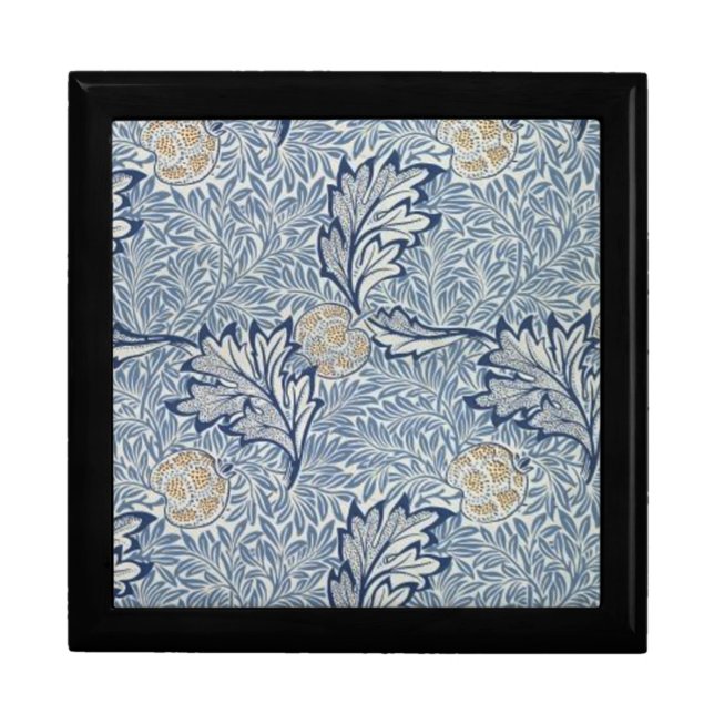 William Morris Apple Flower Floral Design Gift Box (Front)