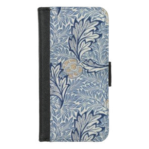 William Morris Apple Flower Floral Design iPhone 8/7 Wallet Case