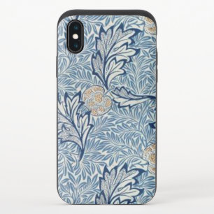 William Morris Apple Flower Floral Design iPhone X Slider Case