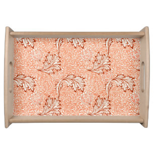 William Morris Apple Vintage Botanical Pattern Serving Tray