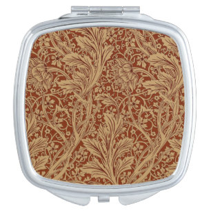 William Morris Arcadia Floral Garden Flower Classi Compact Mirror
