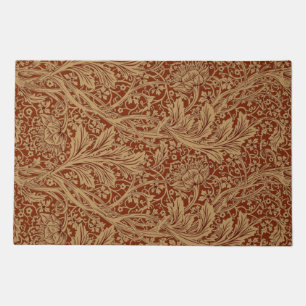 William Morris Arcadia Floral Garden Flower Classi Doormat