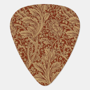 William Morris Arcadia Floral Garden Flower Classi Guitar Pick