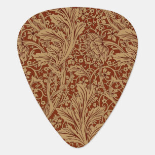 William Morris Arcadia Floral Garden Flower Classi Guitar Pick