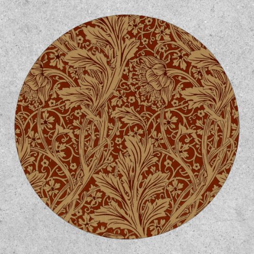 William Morris Arcadia Floral Garden Flower Classi Patch