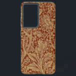William Morris Arcadia Floral Garden Flower Classi Samsung Galaxy S21 Ultra Case<br><div class="desc">This Arcadia Flower botanical (1889) design is based on the classic William Morris (1834–1896) Arcadia pattern for his line of Victorian English wallpaper. Designed by William Morris' daughter May Morris for the William Morris commpany. A gorgeous rich foliage design.</div>