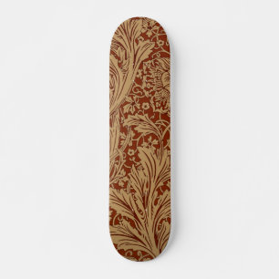 William Morris Arcadia Floral Garden Flower Classi Skateboard
