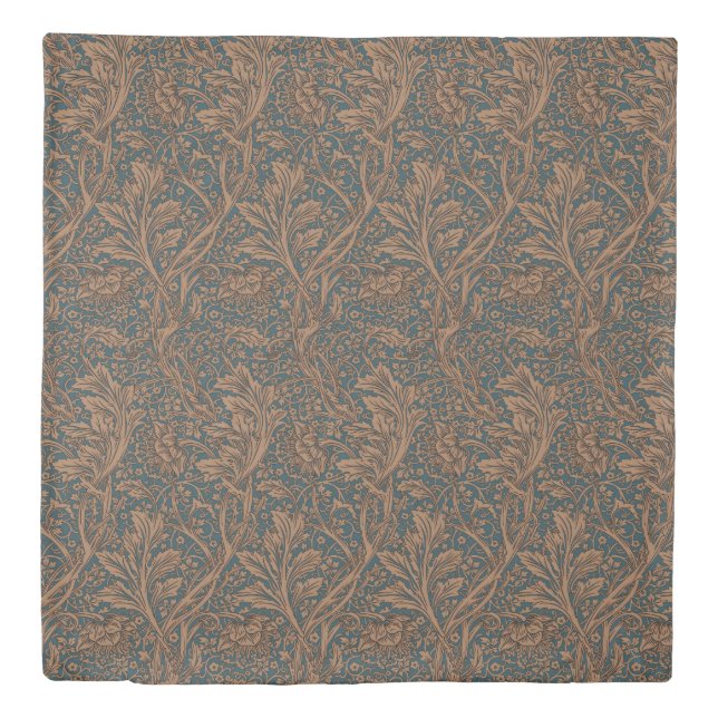 William Morris Arcadia Floral Pattern Classic Duvet Cover (Front)