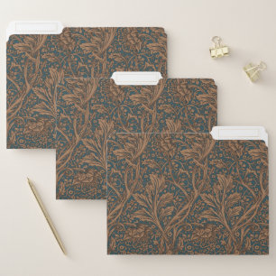 William Morris Arcadia Floral Pattern Classic File Folder