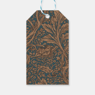 William Morris Arcadia Floral Pattern Classic Gift Tags