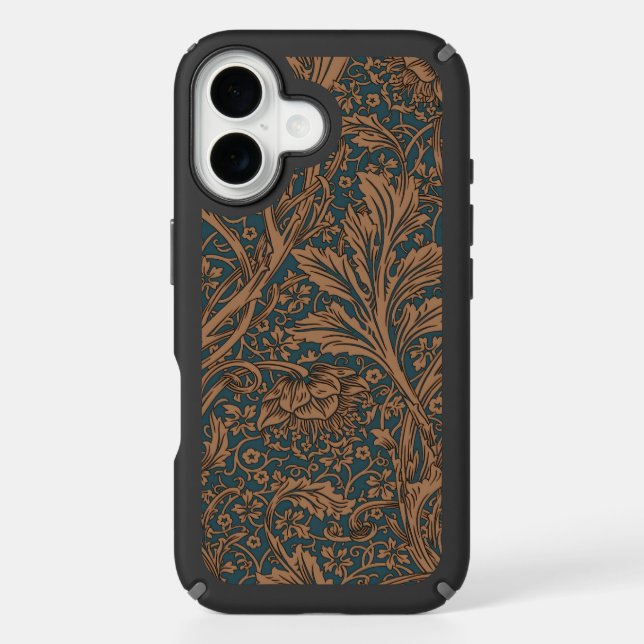 William Morris Arcadia Floral Pattern Classic Speck iPhone Case (Front)