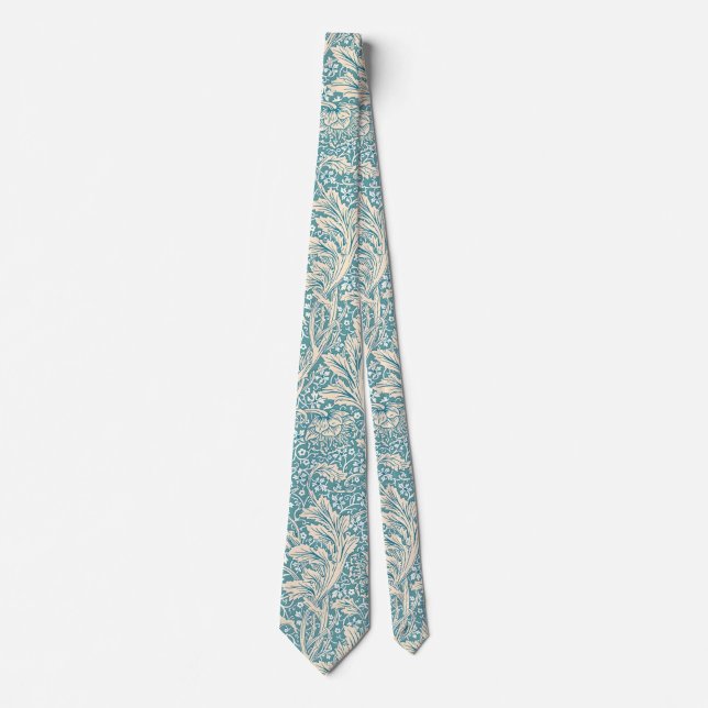 William Morris Arcadia Floral Pattern Neck Tie (Front)