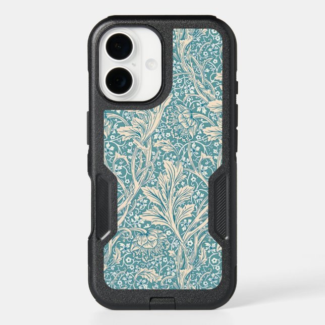 William Morris Arcadia Floral Pattern Otterbox iPhone Case (Back)