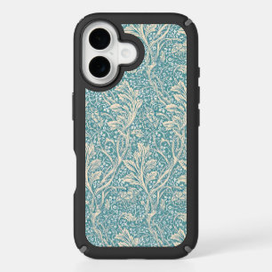 William Morris Arcadia Floral Pattern iPhone 16 Case