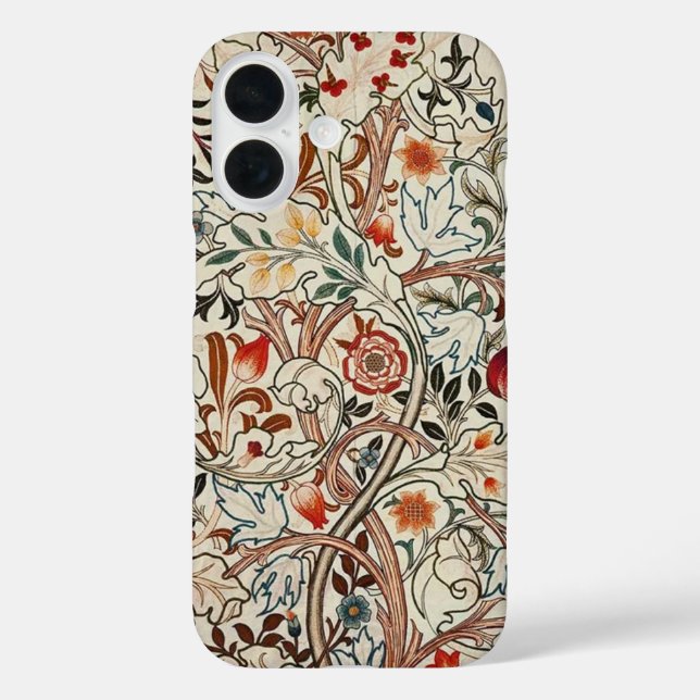 William Morris art design iPhone case (Back)