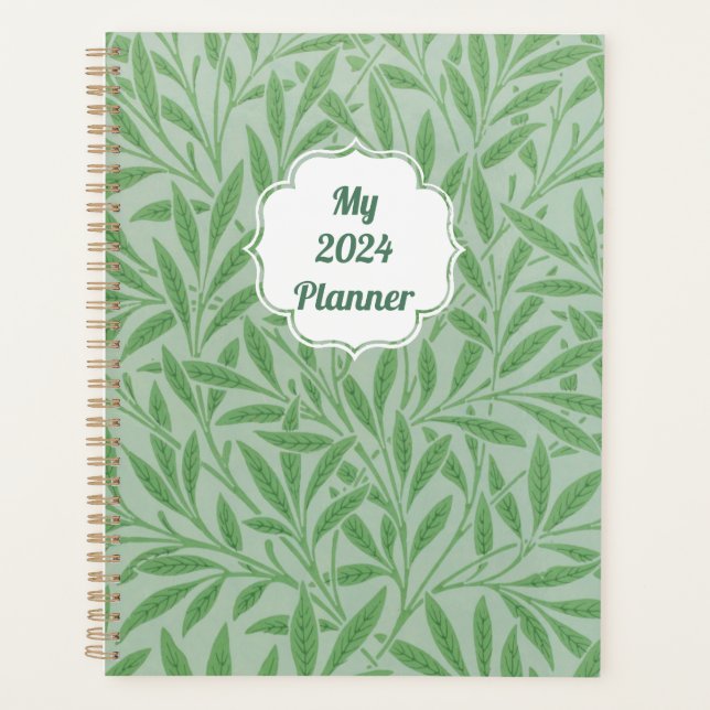 William Morris art design planner (Front)