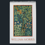 William Morris art graphics wall calendar<br><div class="desc">William Morris art gallery wall calendar decoration.</div>