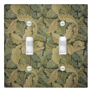 William Morris - Art Nouveau - Acantus Leaves Light Switch Cover